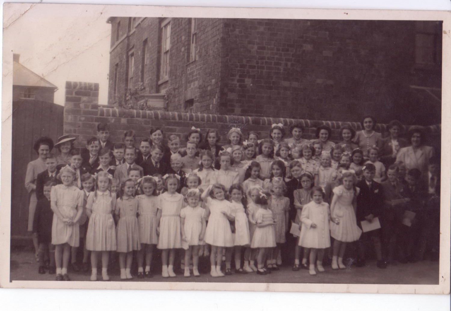 a Sunday School group 1951